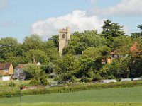 Thundridge Church from the Cricket Field (2010 photo)