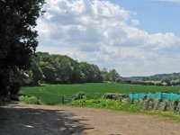 Langlands Lane looking towards "Snowdrop" (Langland's) Wood (2010 photo)