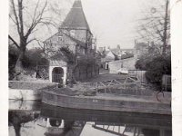 Victoria Cut footbridge repair (1970's photo)