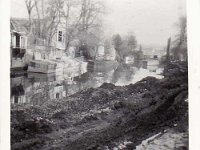 Victoria Cut footbridge repair (1970's photo)