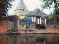 Gazebos on the River Lea (1970's photo)
